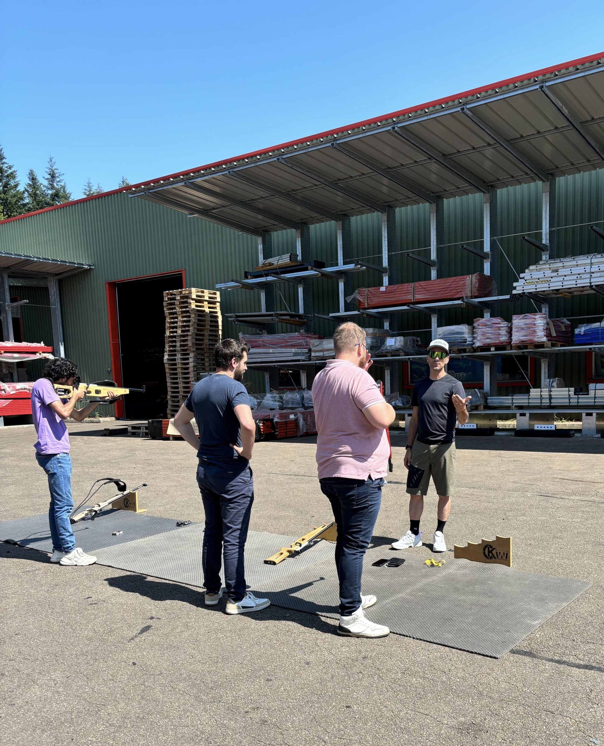Activité Biathlon pour les équipes System3